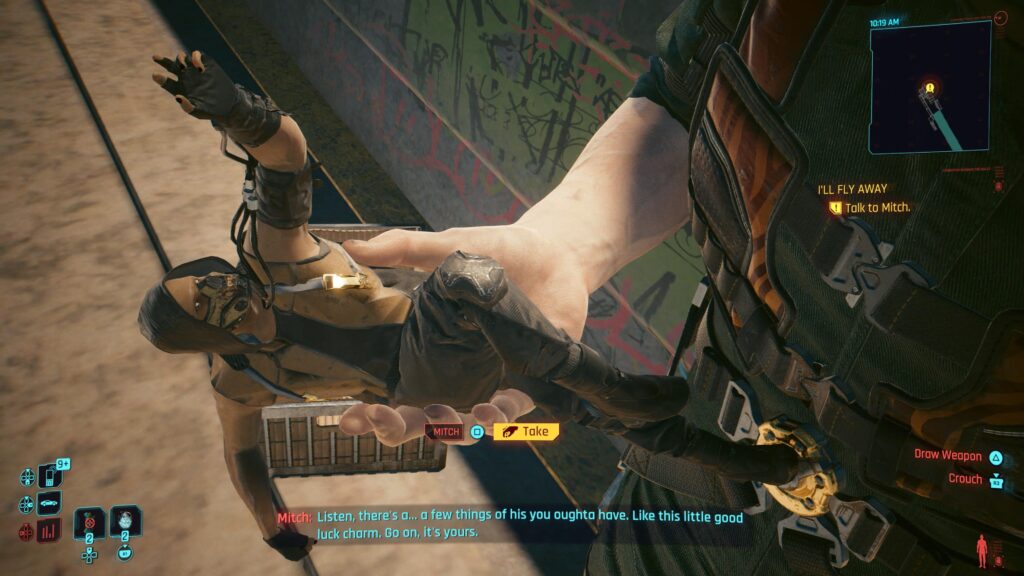Funny little Easter Egg.  Scorpion had a Scorpion figurine