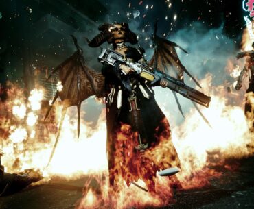 By three they jacked in. By three, thy circuit opens. By the blood of the chromed, we call thee home. Hail, Daughter of Hatred. Mother of Night City. Hail...Lilith 2.0