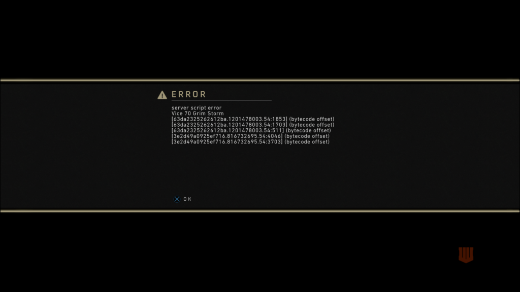 First time ever activating perkaholic on BO4. 5 minutes into the game, it crashes. BO4 has only crashed on me like 2 times in my entire time spent playing the game. And no, I didn't get to keep the perkaholic.