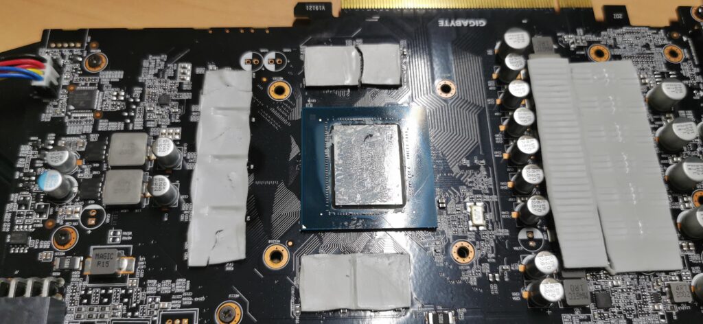 Broken thermalpads