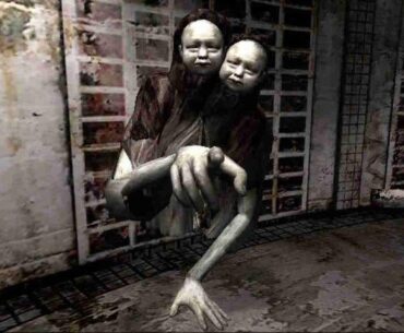 With it being horror month, this might be the most nerve-wracking design I've seen in gaming. What are some of yours? (Twin Victims - Silent Hill 4: The Room)