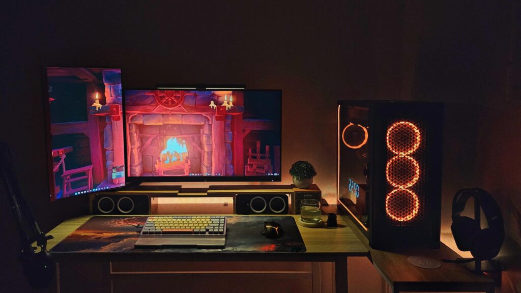 So many cool setups. Let's warm it a little bit.