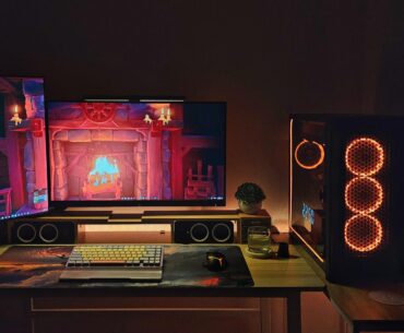 So many cool setups. Let's warm it a little bit.