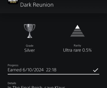 Finished the hardcore egg on world war 2 there cant believe it took me this long to even bother try it