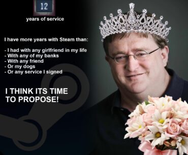 Will you marry me, Gaben?
