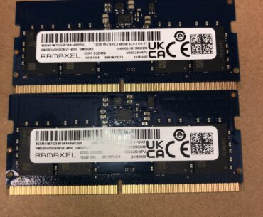 Apparently, new laptops come with 12GB sticks