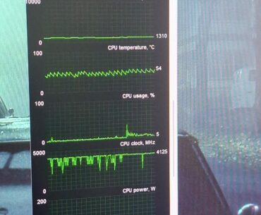 CPU temperatures jump up and down. Is it normal?
