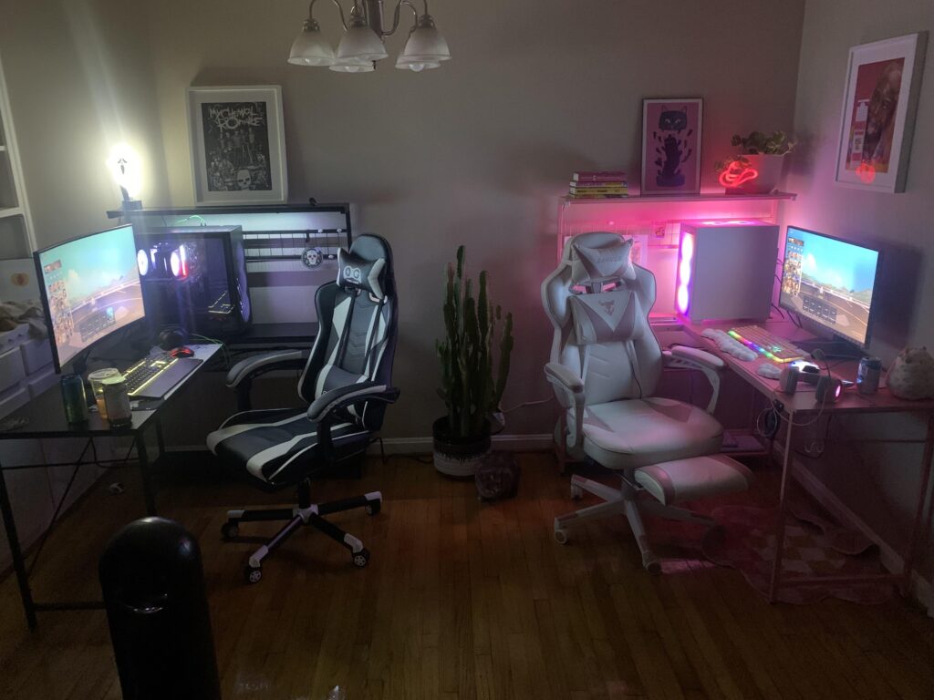 Our his and hers finally complete