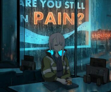 When the neon lights reflect your inner turmoil, and all you can do is sip and stare.