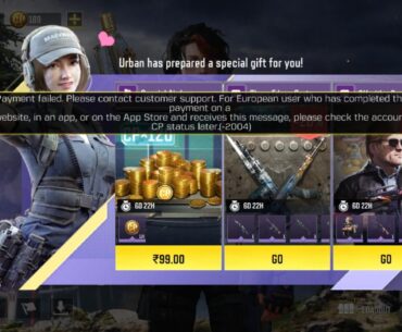 Please can anybody help me? I can't buy any bundles or CP in game