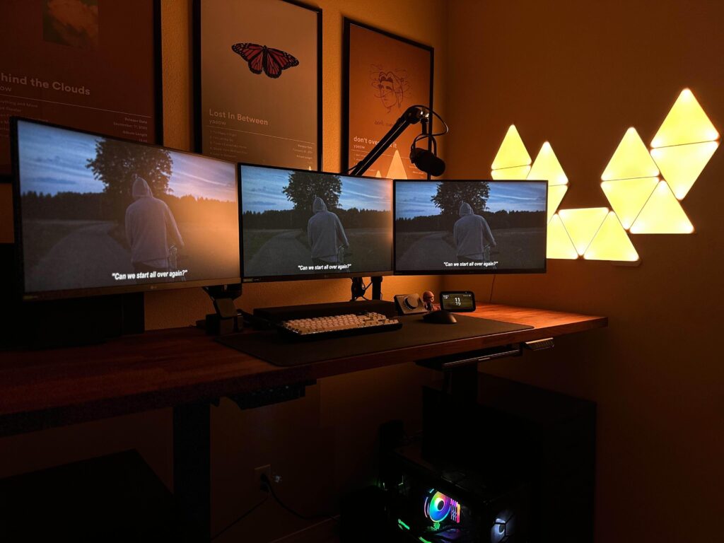 New standing desk setup!