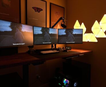 New standing desk setup!
