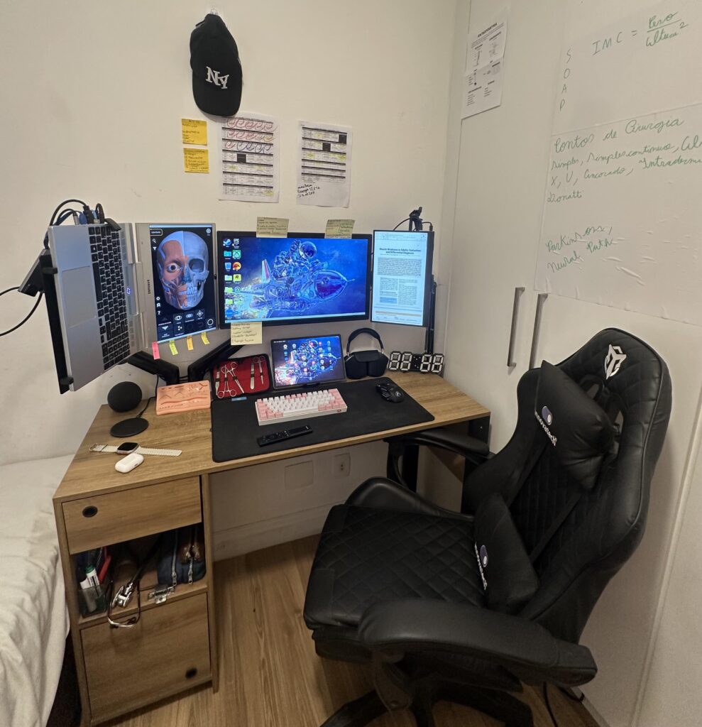 A medical setup in progress (I'm a Med Student)