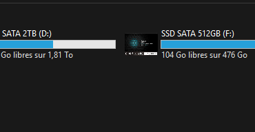Am I the only one who actually put the drives' picture as their icons ?