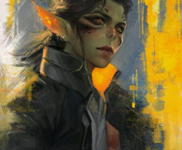 🗡Lae'zel as Goro Takemura! Cyberpunk 2077 x Baldur's Gate 3 by Ziriii!