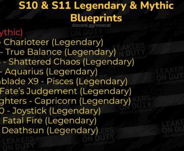 My god look at all those legendaries😭