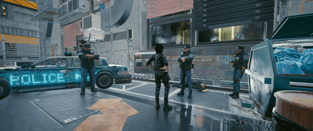 Did you stop this "police work"?