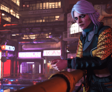 Ciri visits Night City