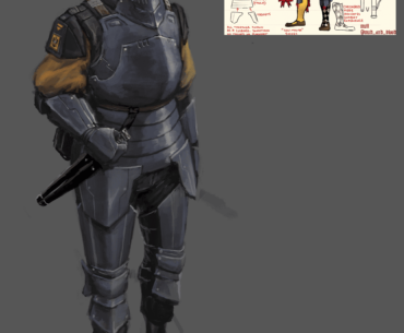 Police based on mull's art