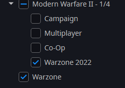Do I need WZ 2022 installed for the current game?