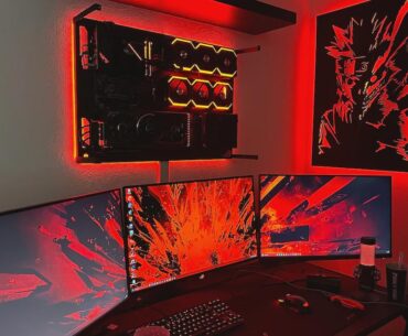 Wall Computer Case, really happy with how it turned out