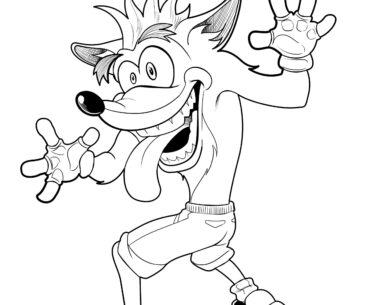 Fanart of Crash Bandicoot [OC]