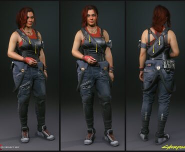 Claire is dope AND I need the fanny pack she has irl