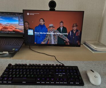Laptop setup for normal usage