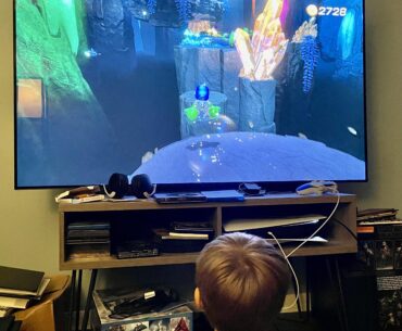 My son’s first Sony game (and on PS5)!