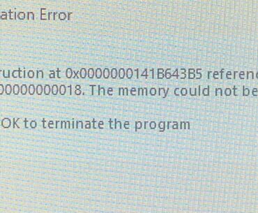 I keep getting this error