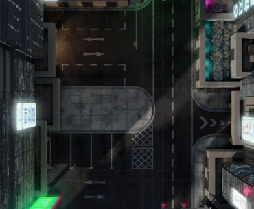 [OC] Work is done for the day. Time to head out to the city and see what the nightlife has to offer!⁠⁠ - Business District [25x25]