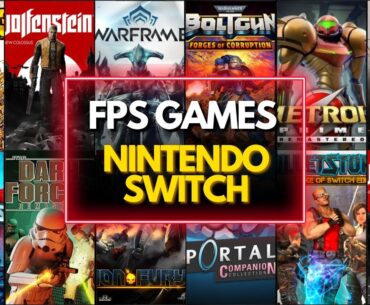 TOP 40 Best FPS Games On Nintendo Switch (2024)
