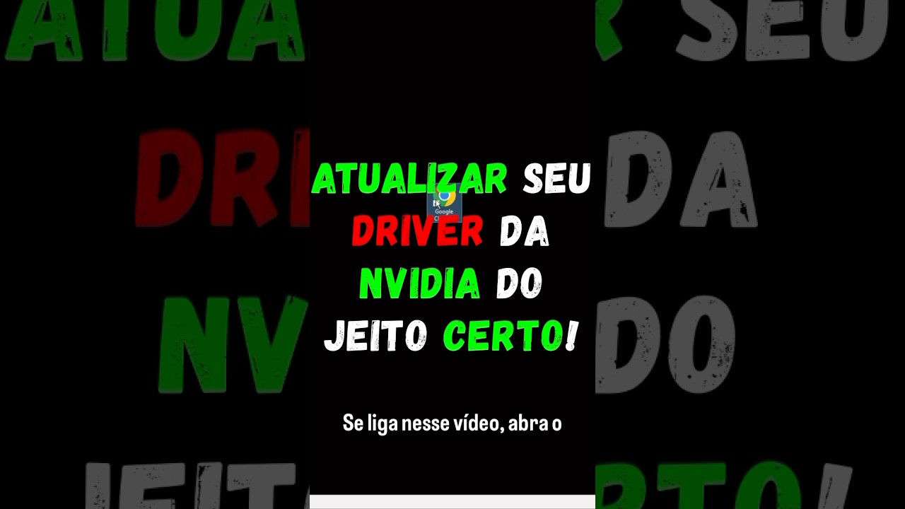 Melhor forma de atualizar o driver da Nvidia! #fpsgames #melhorfps #pcgaming #fps #nvidia #driver Melhor forma de atualizar o driver da Nvidia! #fpsgames #melhorfps #pcgaming #fps #nvidia #driver