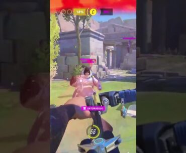 1v3 #Hanzo #ow2 #overwatch2 #Overwatch #Overwatchfr #shorts #shortsviral #videogames #feedshorts
