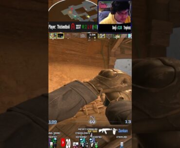 COUNTER STRIKE 2 SHORTS SOLOQ PLAYS (1817) SCOUT JUMPSHOT#cs2 #gaming #counterstrike2 #twitch