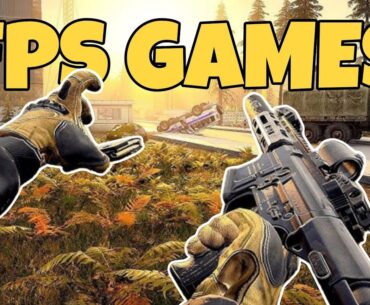 Top 5 Best FPS Games For Android & iOS Of 2024 | Best FPS Games