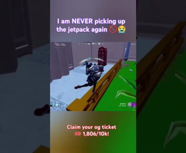 Jetpack SOLD Use code 'SUPERSODA' in the shop! #fortnite #gaming #shorts #fortnitefunny #jetpack