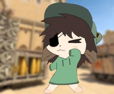 Trolling people with my gender and ranking disabilities in Counter Strike 2