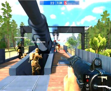 World War Heroes- WW2 PVP FPS Game play Video Train location/Ww2 PVP FPS Game play #Word War Heroes-