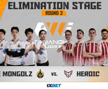 THE MONGOLZ vs HEROIC - PWE Shanghai Major 2024 - Elimination stage - Day 2 - MN cast