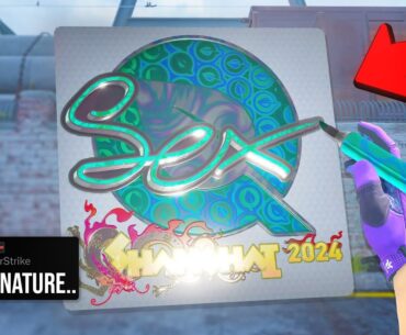 The Secret About CS2 SHANGHAI 2024 Stickers..