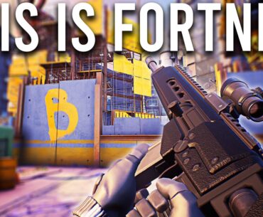 Fortnite just added a real First-Person Shooter mode... #ad