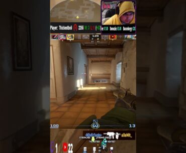 COUNTER STRIKE 2 SHORTS SOLOQ PLAYS (1855)#cs2 #gaming #counterstrike2 #twitch #counterstrike #gamer
