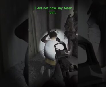 Do I have my tazer out? #gaming #readyornot #swat #tacticalshooter #fps #fpsgames #woops