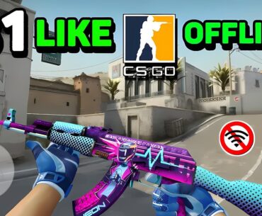 31 Best Offline FPS Games LIKE CSGO MOBILE 2025 | CSGO MOBILE OFFLINE 2025