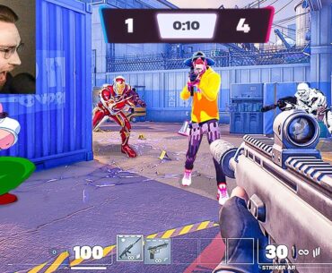 CS2 players try Fortnite's new first person game (Ballistic)