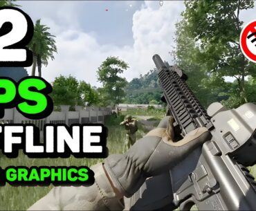 Top 12 Best Offline FPS Games High Graphics For Android iOS 2024 PART 10