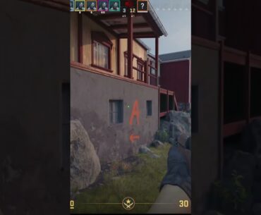 Counter Strike 2 Competitive Practice In Basalt Map Top Moments #csgo #basaltmap #pcgames #shorts
