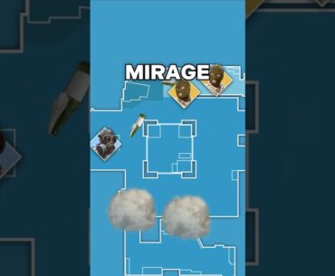 The best way to attack B on Mirage #cs2 #counterstrike