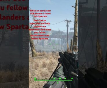 Fallout 4 Spartan clean up #clips #gaming #fallout4 #modding #mods #fps #games #xbox #pc #rpg #clips